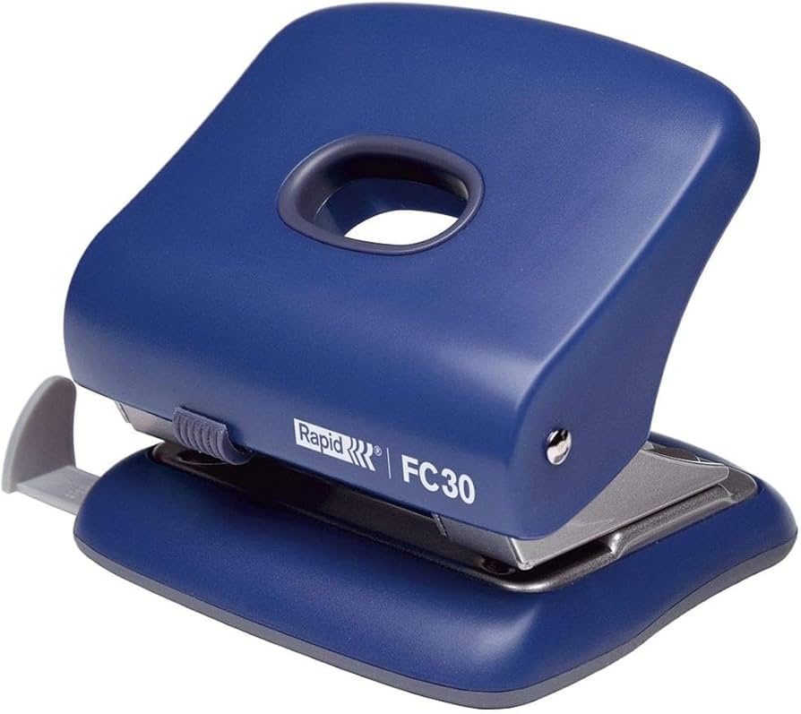 ที่เจาะกระดาษ ที่เจาะรูกระดาษ เครื่องเจาะกระดาษรุ่น FC30 ทั้งเครื่อง เหล็กแท้ Rapid ราปิด คุณภาพสวีเดน